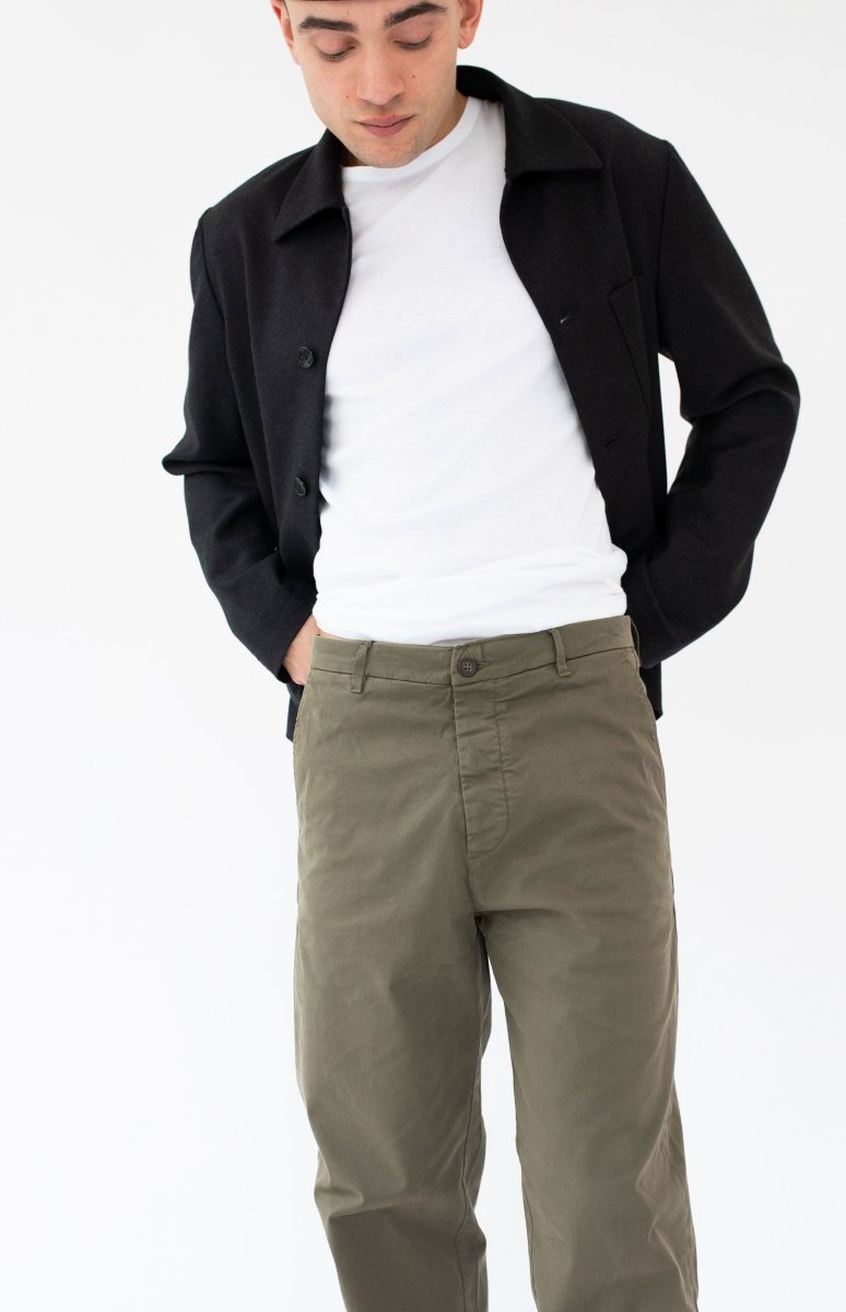 SLOUCHY CHINO / military - Aniven