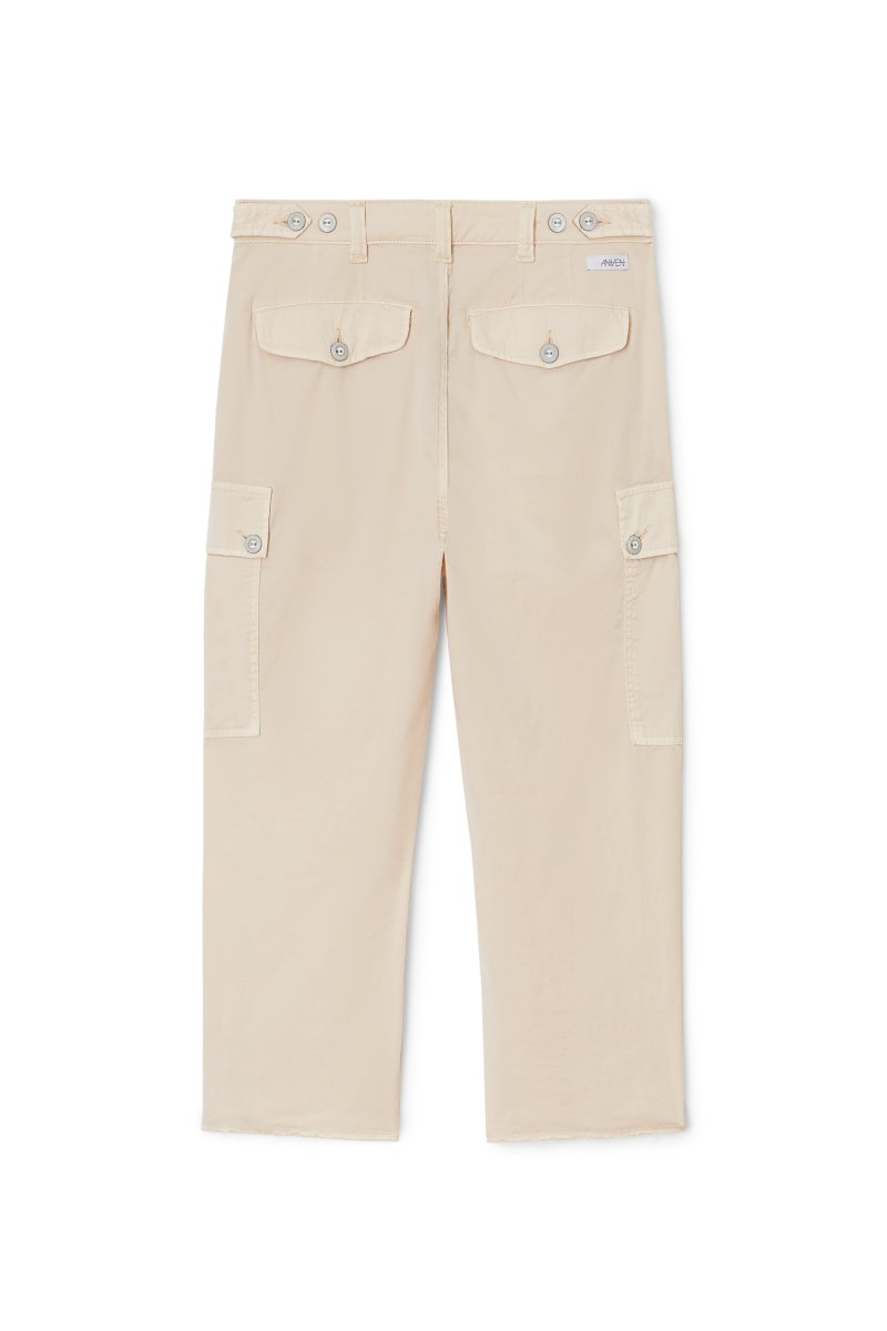 MILITARY PANT / Garment Dyed Natural - Aniven